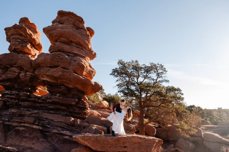 Garden of the Gods Elopement With Family